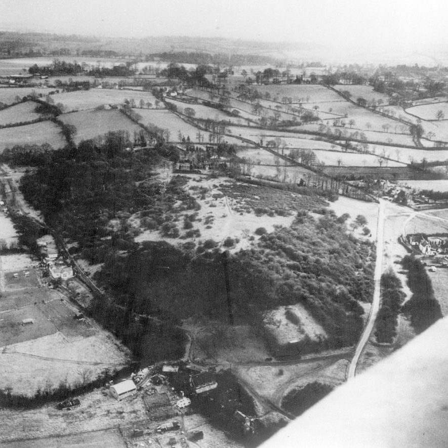 A view of Yarningale Common.  1940s |  IMAGE LOCATION: (Warwickshire County Record Office)