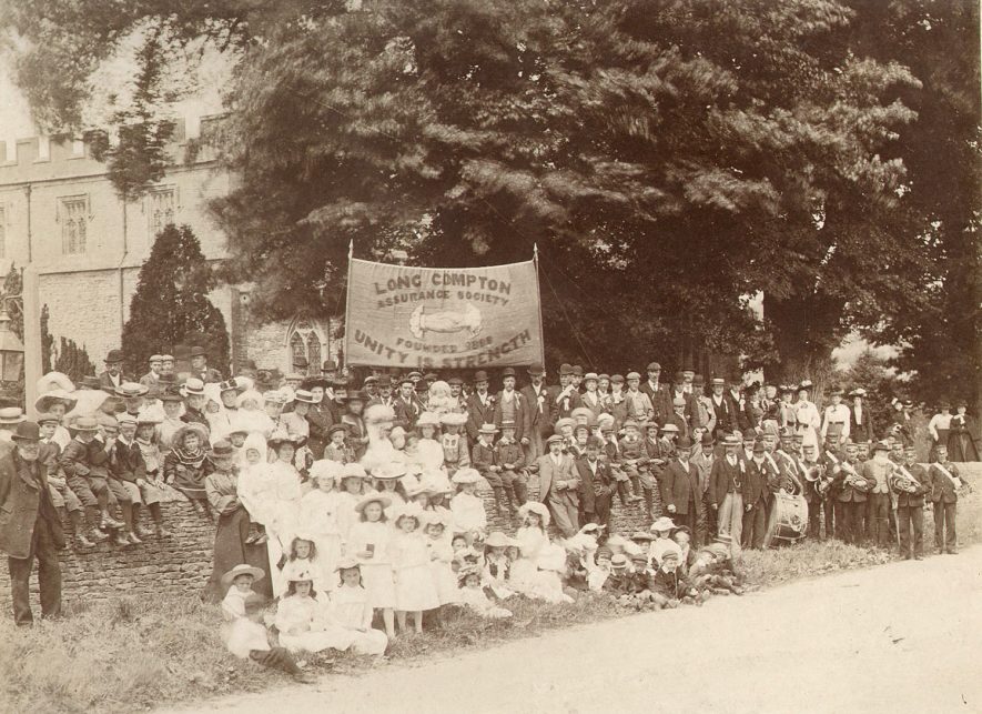 Assurance Society Club Day, Long Compton.  1904 |  IMAGE LOCATION: (Warwickshire County Record Office)