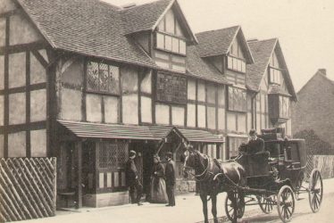 Stratford upon Avon.  Shakespeare's house