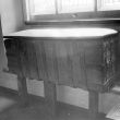 Clifford Chambers.  Old chest in St Helen's church