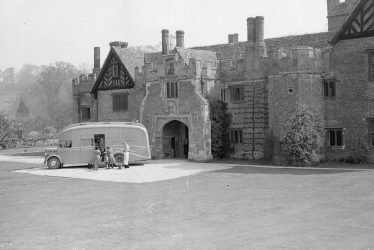 Compton Wynyates.  Mobile library