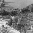 Clifford Chambers.  Aerial view of St Helen's church