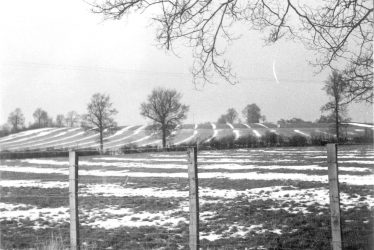 Clifford Chambers.  Snow scene