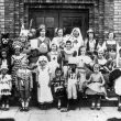 Clifford Chambers.  Children in fancy dress