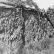 Clifford Chambers.  Old clay, cob, wall