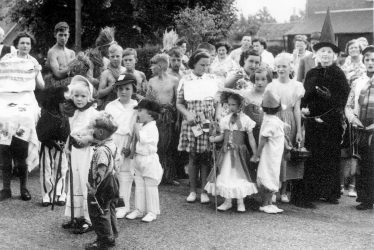 Clifford Chambers.  Fancy dress competitors