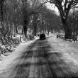 Edgehill.  A road under snow