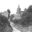 Fenny Compton.  Lane to the church