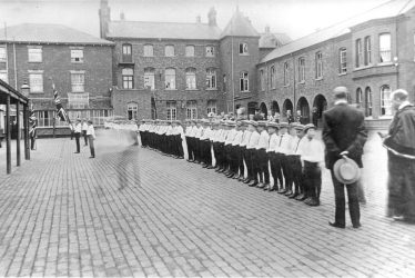 Fillongley.  Shawbury Industrial School and pupils