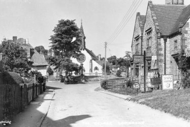 Combrook.  Village scene