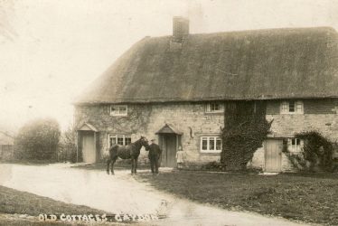 Gaydon.  Old cottages
