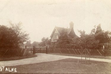 Great Alne.  The Lodge