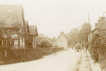 Great Alne.  Village street