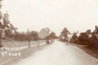 Great Alne.  Village street