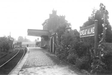 Great Alne.  Railway Station