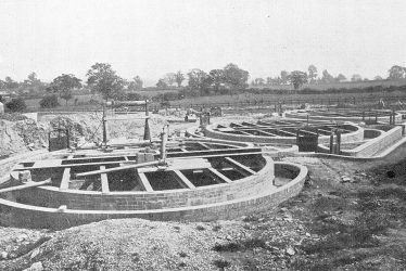 Hartshill.  Sewage works
