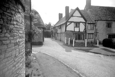 Halford.  Timber framed cottage