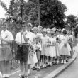 Gaydon.  School pupils possibly on May Day