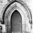 Grendon.  Church, door