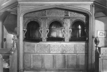 Grendon.  Church, interior