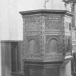 Grendon.  Church, pulpit