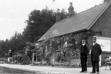 Coughton.  Railway Station