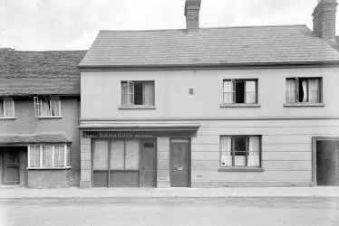 Henley in Arden.  Butcher's shop