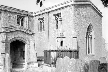 Ilmington.  South porch of the church