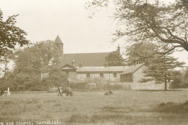 Hartshill.  Church and farm