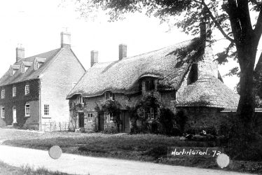Honington.  Cottages