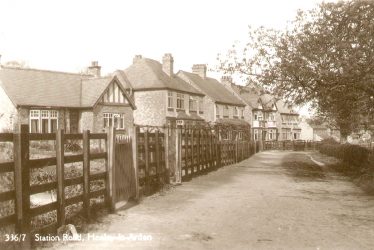 Henley in Arden.  Station Road