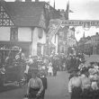 Henley in Arden.  Procession celebrating Coronation