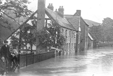 Henley in Arden.  Flooding