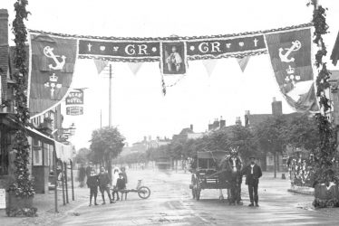 Henley in Arden.  Coronation celebrations