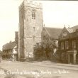 Henley in Arden.  Church and vicarage.
