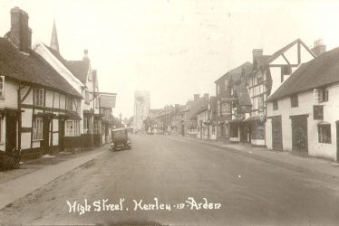 Henley in Arden.  High Street