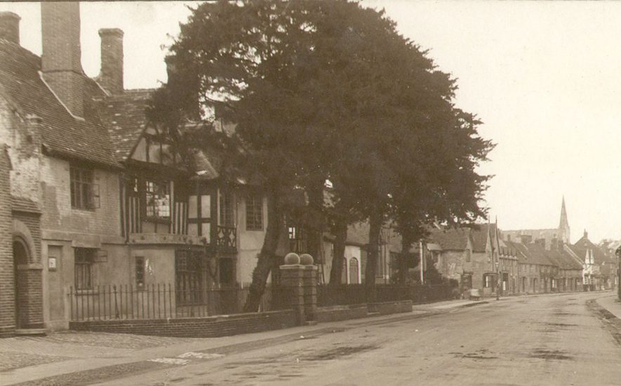 Yew Trees, Henley in Arden.  1920s |  IMAGE LOCATION: (Warwickshire County Record Office)