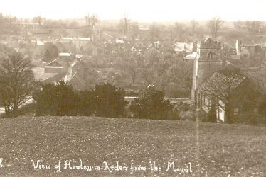 Henley in Arden.  View from the Mount