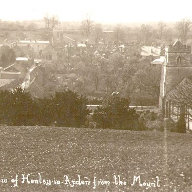 Henley in Arden.  View from the Mount