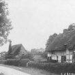 Dorsington.  Thatched, timber framed cottages