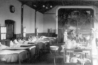 Henley in Arden.  Red Cross Hospital ward