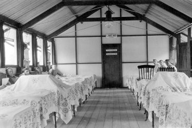 Henley in Arden.  Red Cross Hospital ward