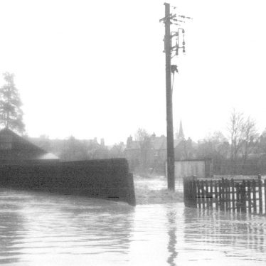 Henley in Arden.  Floods