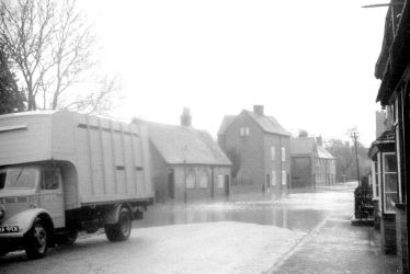 Henley in Arden.  Floods