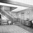 Idlicote House.  Entrance hall