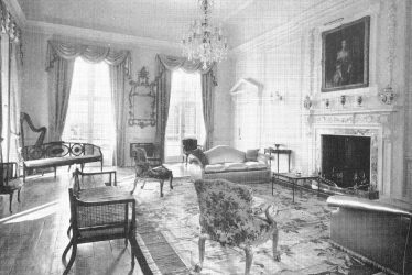Idlicote.  House, drawing room