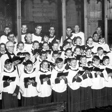 Kenilworth.  St John's Church choir