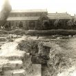 Kenilworth.  St Nicholas Church and excavations of Abbey