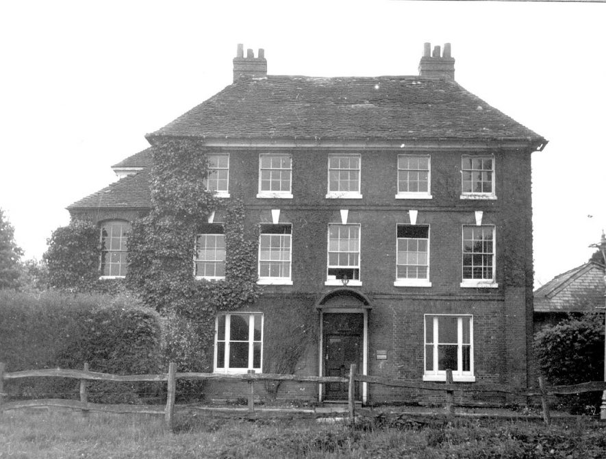 Dudley House, Abbey Fields, Kenilworth.  1947
[The Dudley House property was not divided into two separate dwelling houses until the late 1950s when Lancaster House was created to the left of the property] |  IMAGE LOCATION: (Warwickshire County Record Office)