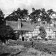 Kenilworth.  Timbered cottages in Bridge Street